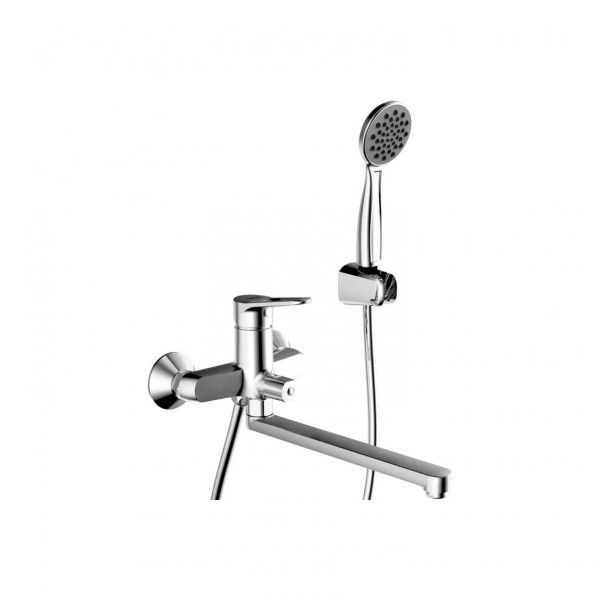 Смеситель для ванны Bravat Eco F6111147C-LB, хром. Фото 1