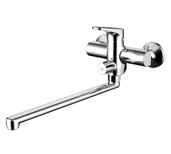 Смеситель для ванны Bravat Eler F6191238CP-01L-RUS, хром. Фото 1