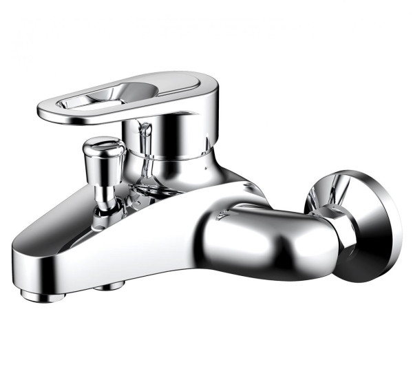 Смеситель для ванны Bravat LOOP F6124182CP-01-RUS, хром. Фото 1