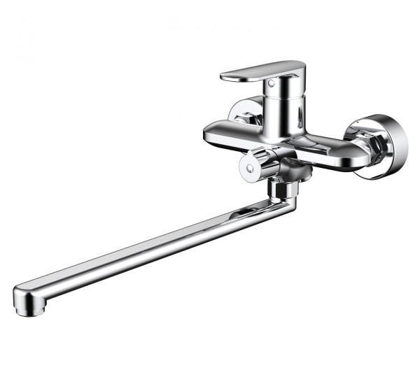 Смеситель для ванны Bravat OPAL F6125183CP-02L-RUS, хром. Фото 1