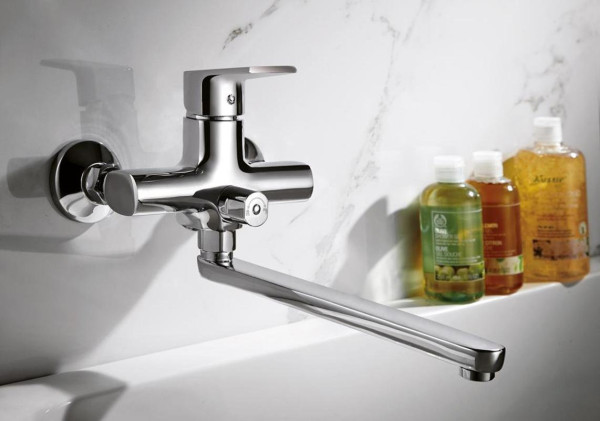 Смеситель для ванны Bravat Pure F6105161C-01A, хром. Фото 3