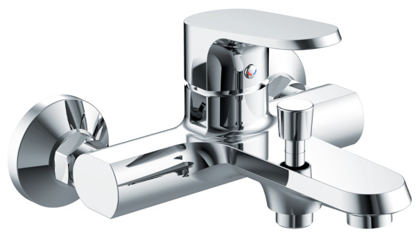 Смеситель для ванны Bravat Pure Хром (F6105161C-01). Фото 1