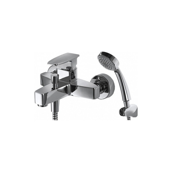 Смеситель для ванны Bravat Riffle F672106C-B, хром. Фото 1