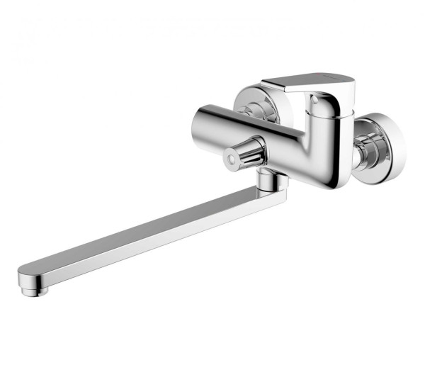 Смеситель для ванны Bravat VEGA F6119177CP-01L, хром. Фото 1