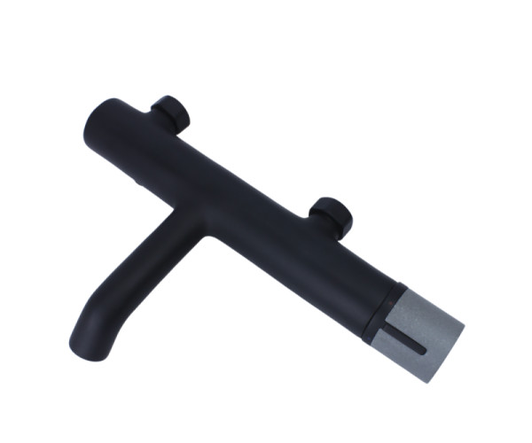 Смеситель для ванны Bronze de Luxe FOCUS 24603BG, черный. Фото 3