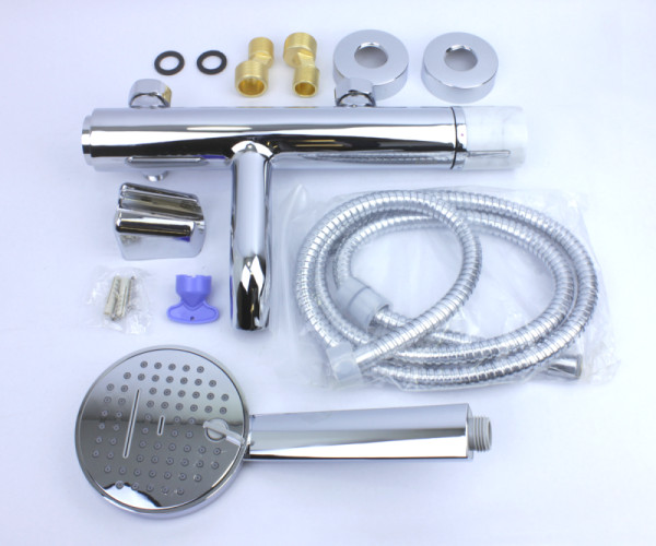 Смеситель для ванны Bronze de Luxe FOCUS 24603CM, хром. Фото 8