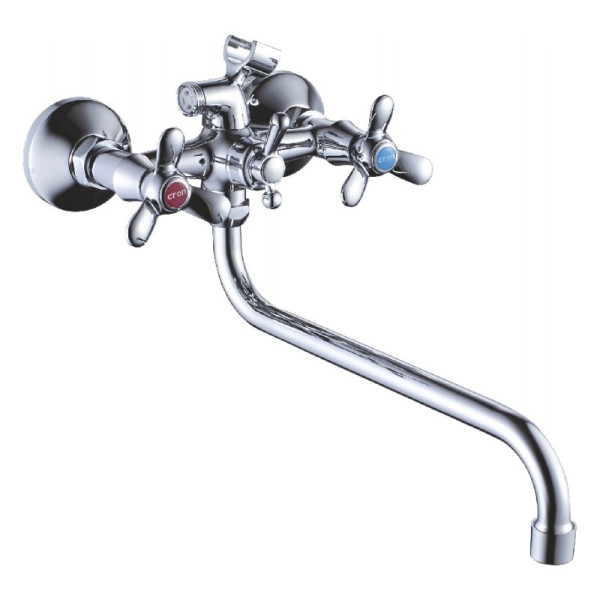 Смеситель для ванны Cron CN2212, хром. Фото 1