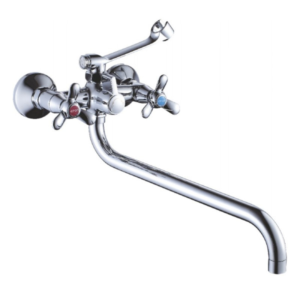 Смеситель для ванны Cron CN2612-2, хром. Фото 1