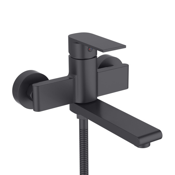 Смеситель для ванны D-Lin D130363-A, черный. Фото 1