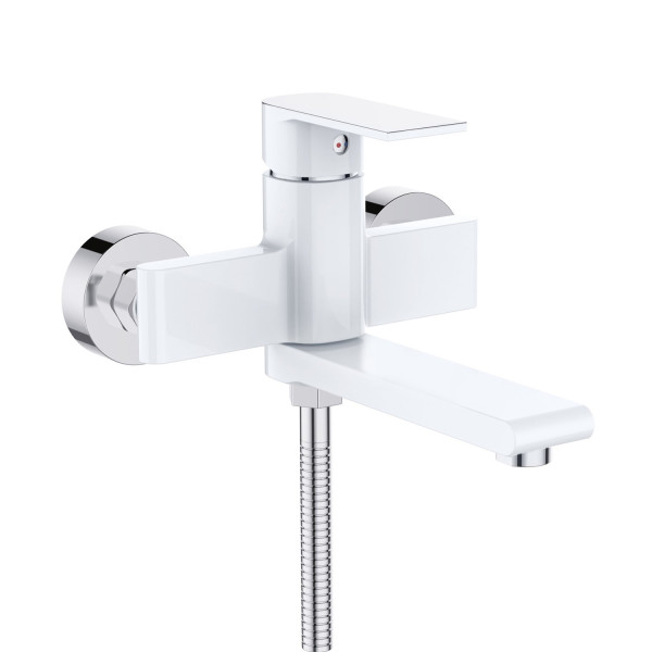 Смеситель для ванны D-Lin D130363-C, белый. Фото 1