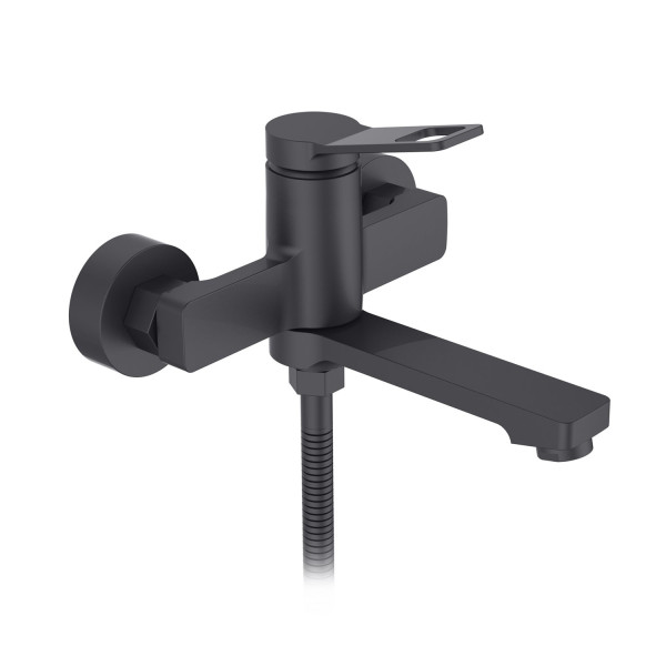 Смеситель для ванны D-Lin D130364-A, черный. Фото 1