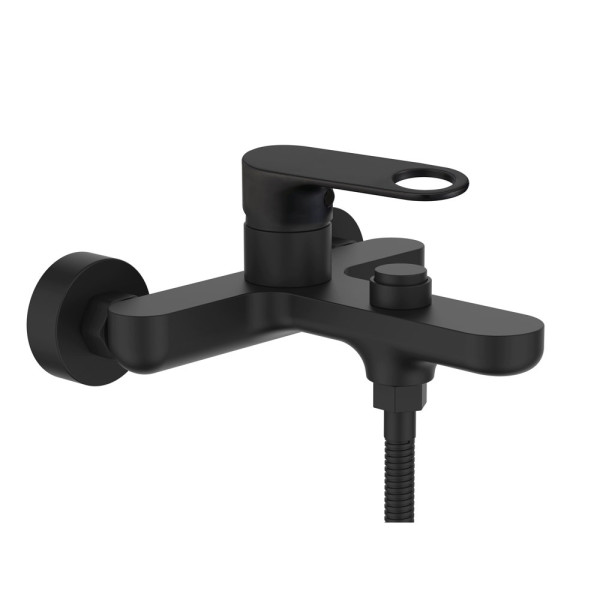 Смеситель для ванны D-Lin D130377-A, черный. Фото 1