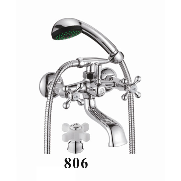 Смеситель для ванны D-Lin D130806, хром. Фото 1