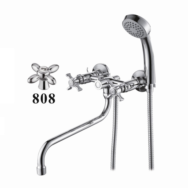 Смеситель для ванны D-Lin D143808, хром. Фото 1