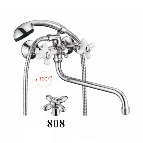 Смеситель для ванны D-Lin D145808, хром. Фото 1