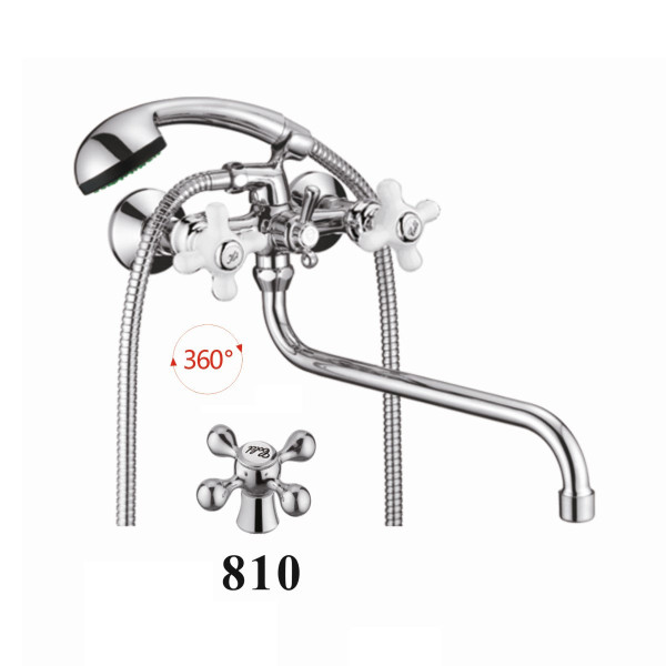 Смеситель для ванны D-Lin D145810, хром. Фото 1