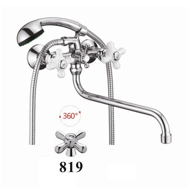 Смеситель для ванны D-Lin D145819, хром. Фото 1