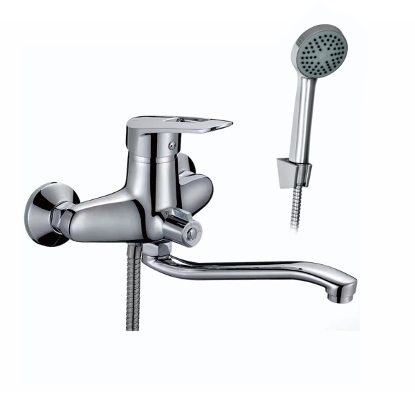 Смеситель для ванны D-Lin D146452-2, хром. Фото 1