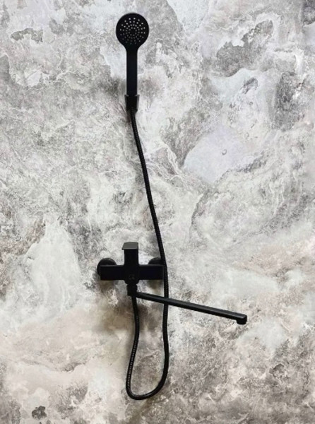 Смеситель для ванны D-Lin D147363-A, черный. Фото 3