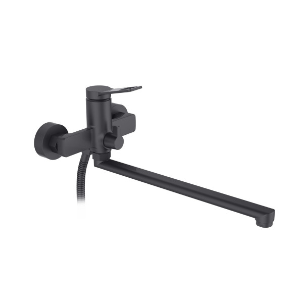 Смеситель для ванны D-Lin D147364-A, черный. Фото 1