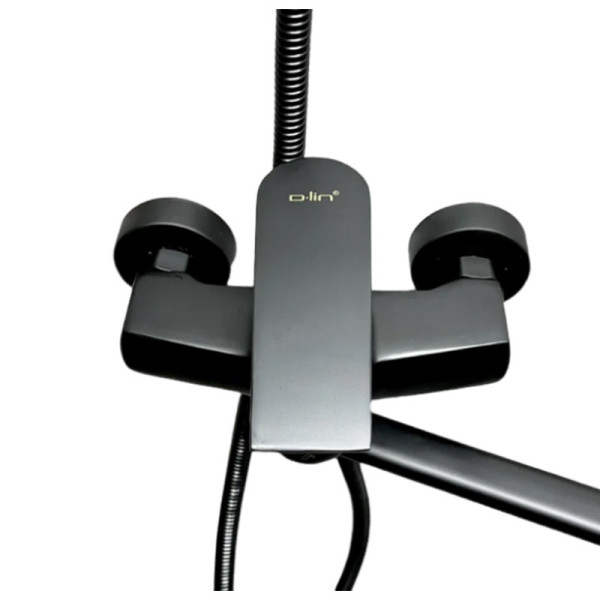 Смеситель для ванны D-Lin D147365-A, черный. Фото 3