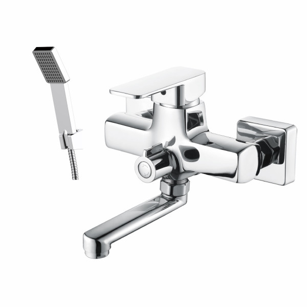 Смеситель для ванны D-Lin D147368-1, хром. Фото 1