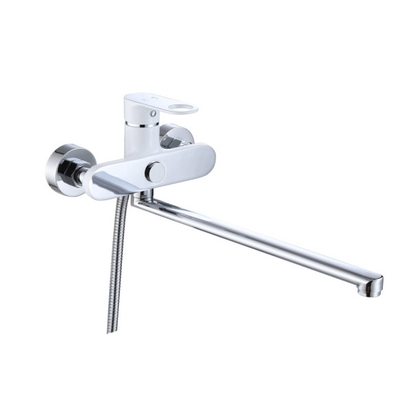 Смеситель для ванны D-Lin D147377-C, белый. Фото 1