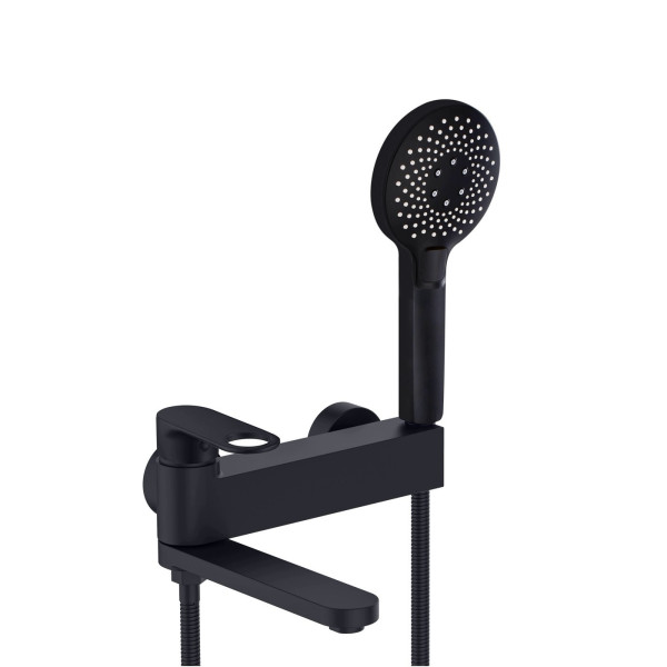 Смеситель для ванны D-Lin D181377-A, черный. Фото 1