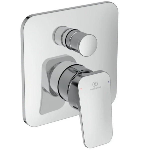 Смеситель для ванны/душа Ideal StanCERAPLAN , встраиваемый комплект №2 (функциональная + декоративная части) (BD263AA). Фото 1