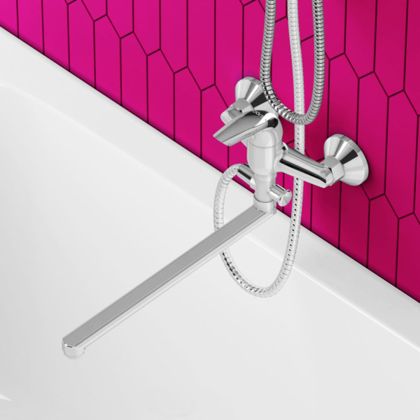 Смеситель для ванны/душа с душ.гарнитуром. Фото 1