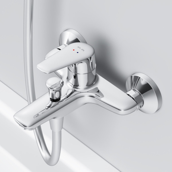 Смеситель для ванны/душа. Фото 3