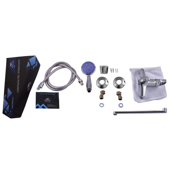 Смеситель для ванны FASHUN A2216N, хром. Фото 3