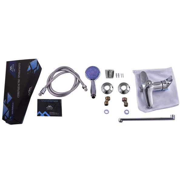 Смеситель для ванны FASHUN A2228, хром. Фото 3