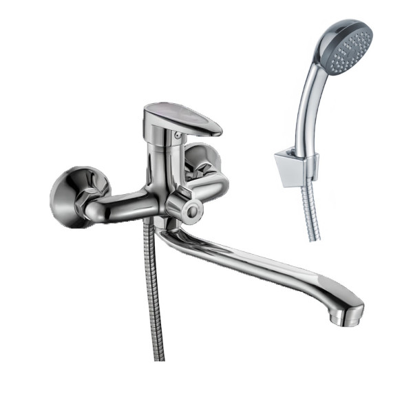 Смеситель для ванны FASHUN A2250WHITE, хром/белый. Фото 1