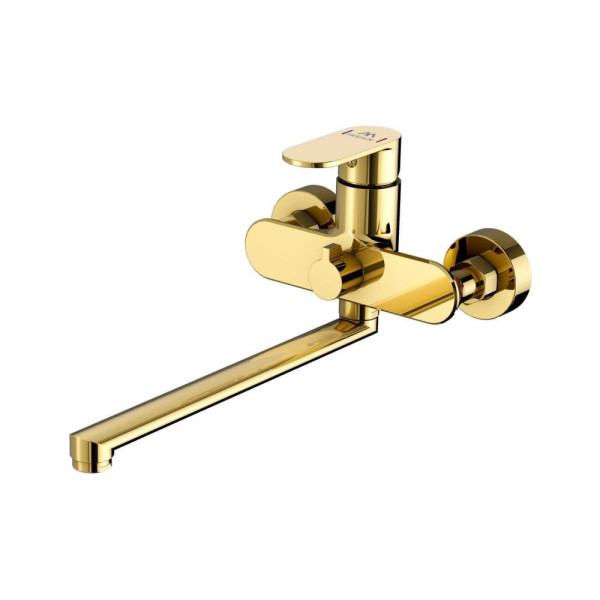 Смеситель для ванны FASHUN A2285-35, золото. Фото 1