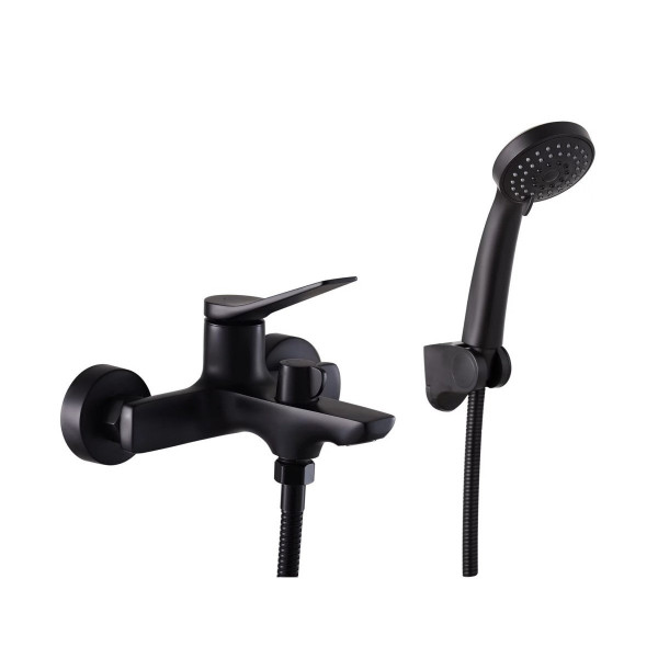 Смеситель для ванны FASHUN A3286-7, черный. Фото 1