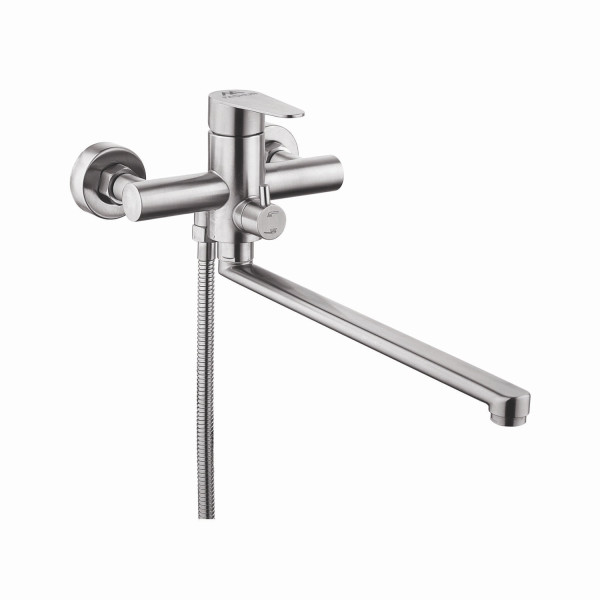 Смеситель для ванны FASHUN A52215, сатин. Фото 1