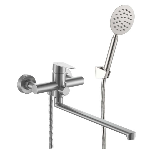 Смеситель для ванны FASHUN A52215N, сатин. Фото 1