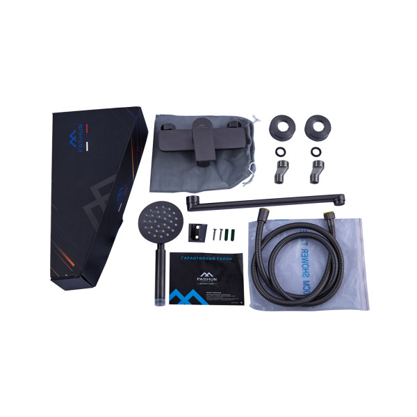 Смеситель для ванны FASHUN A52219-17, графит. Фото 3