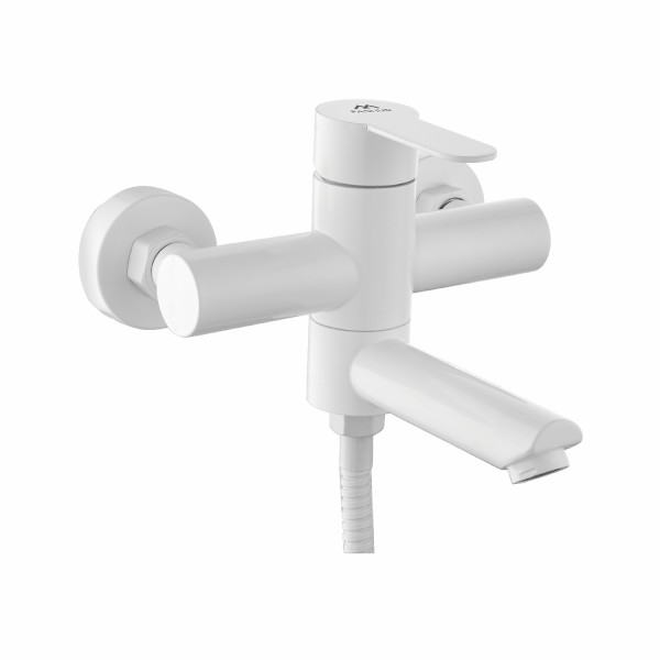 Смеситель для ванны FASHUN A53001-8, белый. Фото 1