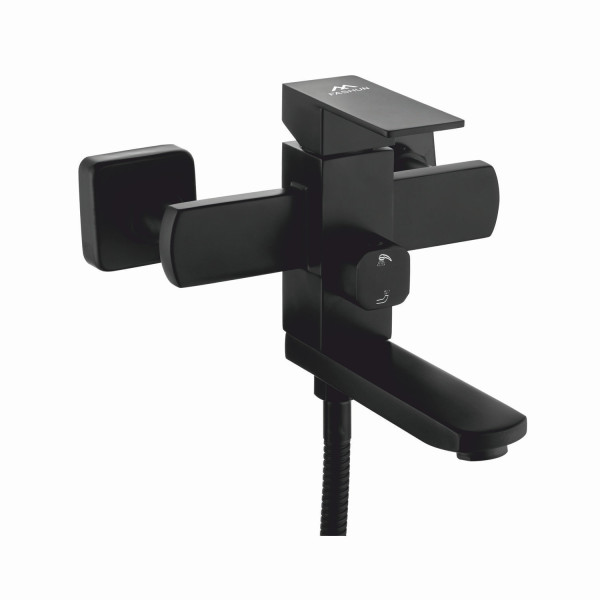 Смеситель для ванны FASHUN A53002-7, черный. Фото 1