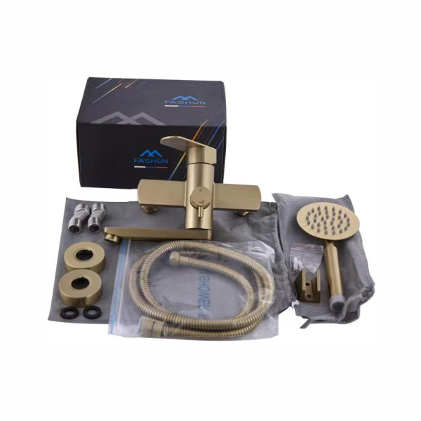 Смеситель для ванны FASHUN A53020-21, бронза. Фото 3