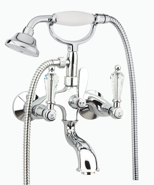 Смеситель для ванны Fiore GIOIELLI (SWAROVSKI®) 08CR0600, хром. Фото 1