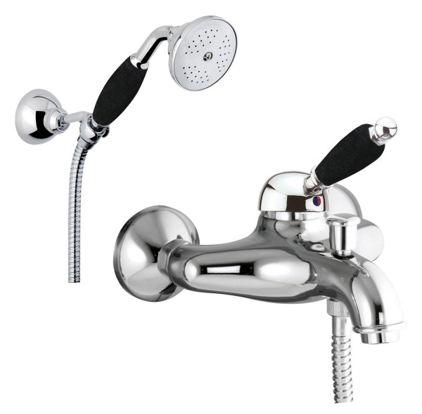 Смеситель для ванны Fiore IMPERIAL BLACK 89CR5104, хром. Фото 1