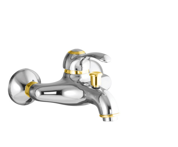Смеситель для ванны Fiore JAFAR 47CR5101, хром/золото. Фото 1