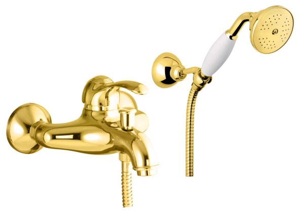 Смеситель для ванны Fiore JAFAR 47OO5104, золото. Фото 1