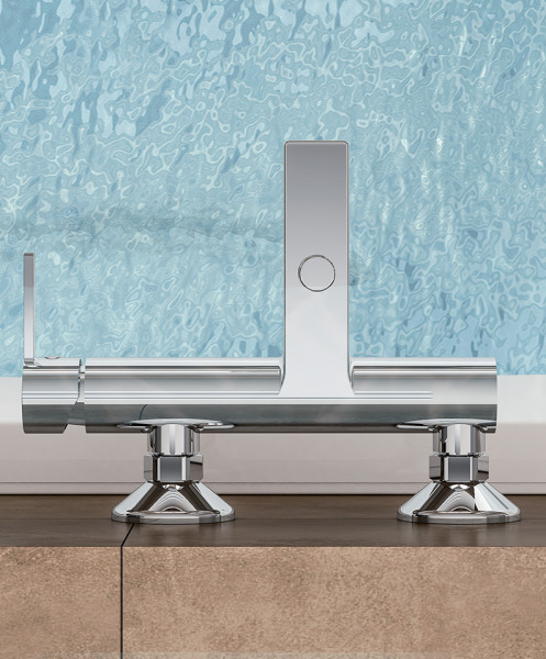 Смеситель для ванны Fiore KATANA 77CR7550, хром. Фото 2