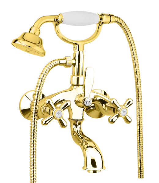 Смеситель для ванны Fiore MARGOT 26OO0600, золото. Фото 1