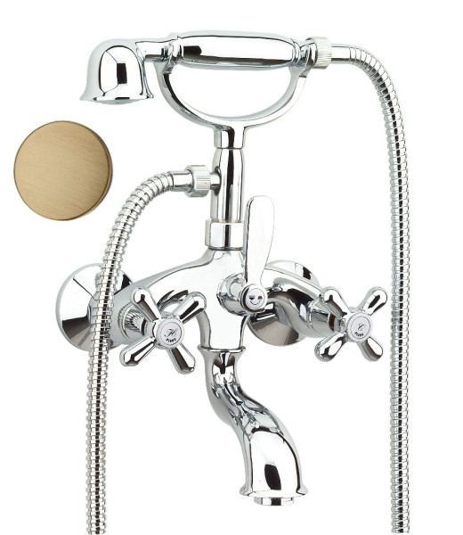 Смеситель для ванны Fiore MARGOT 26ZZ0610, бронза. Фото 1