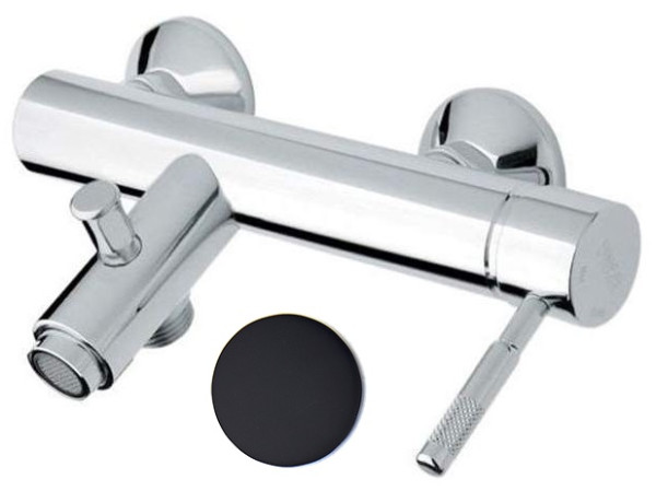 Смеситель для ванны Fiore XENON 44NN5151, черный. Фото 1